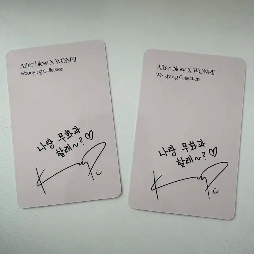 Day6 원필 애프터블로우 B타입 포카