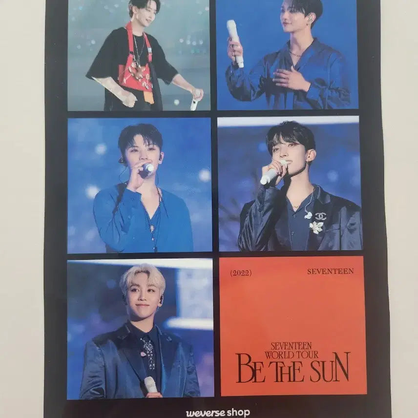 세븐틴 비더썬 be the sun 디지털코드 위버스 특전 보컬팀 정한우지