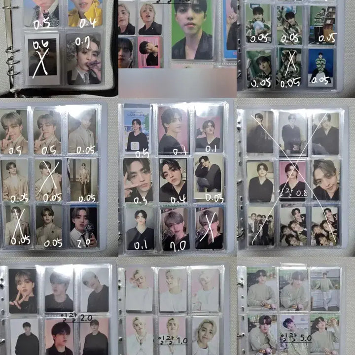 세븐틴 에스쿱스 특전 이즈위 회장한정 등 포카 일괄 양도합니다