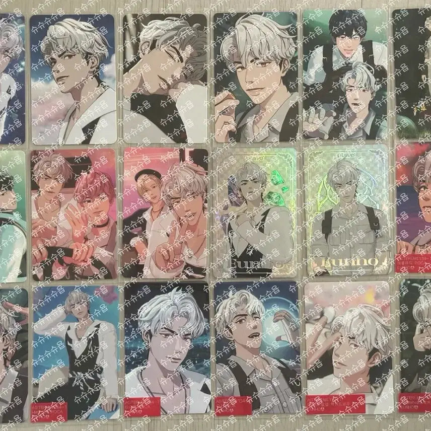 플레이브 은호 포토카드 54장+애니플러스 증사 일괄