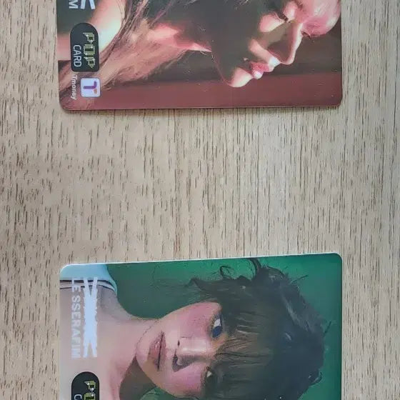 르세라핌 티머니 교통카드