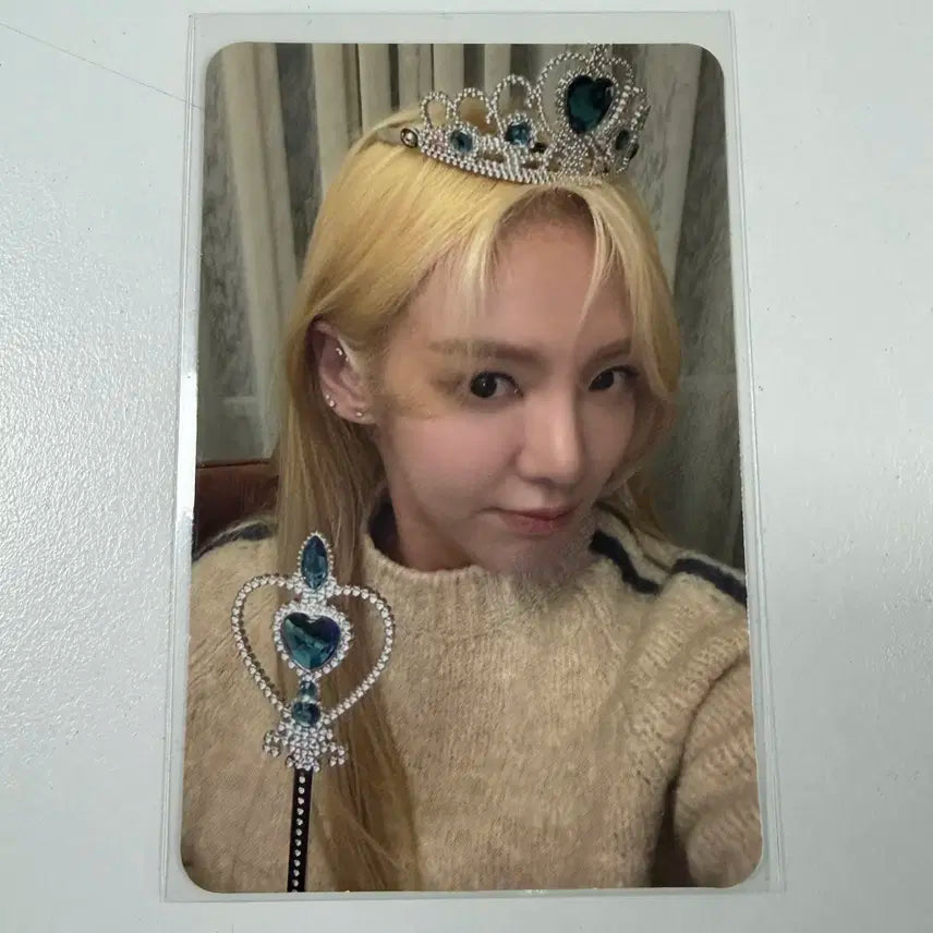 소녀시대 효연 갓더비트 스텝백 앨범 슴미니 버전 포카 포토카드