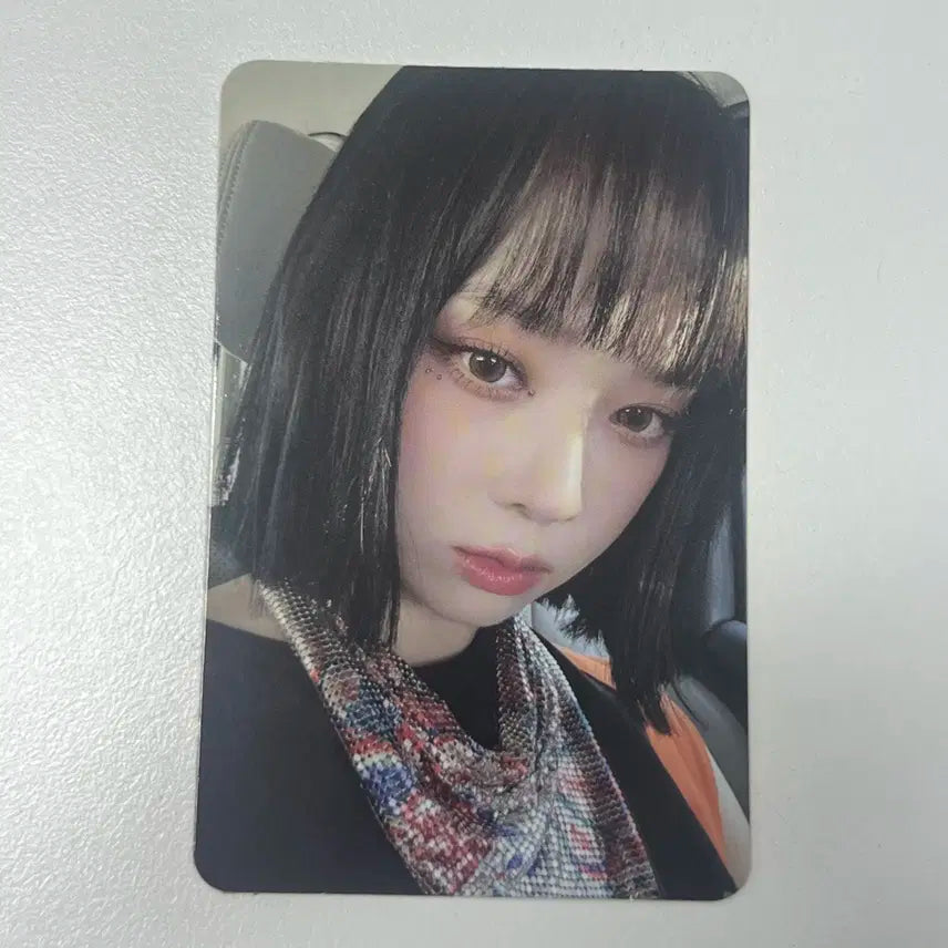 에스파 윈터 갓더비트 스탬프 버전 앨범 포카 포토카드