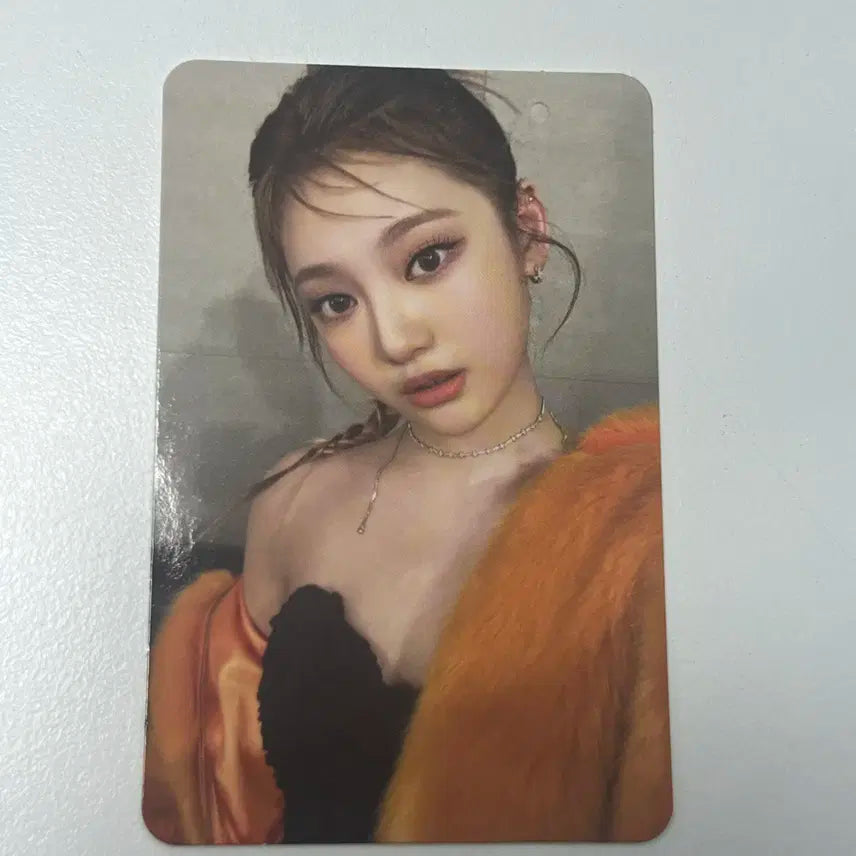 에스파 닝닝 2022 smcu 포트레이트북 버전 앨범 포카 포토카드