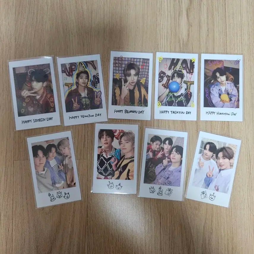 투모로우바이투게더 2023 데코 키트 최수빈최연준최범규강태현휴닝카이