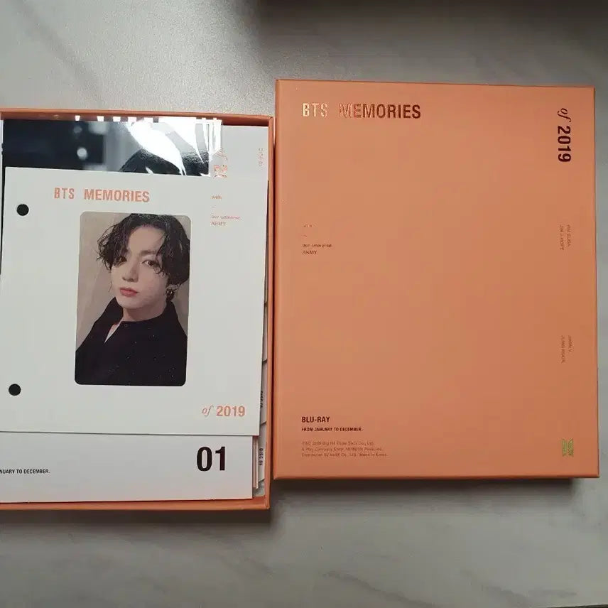 방탄 bts 19메모리즈 블루레이 정국