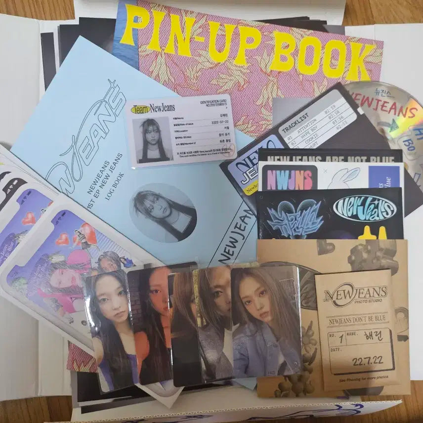 풀구성) 뉴진스 블루북 해린