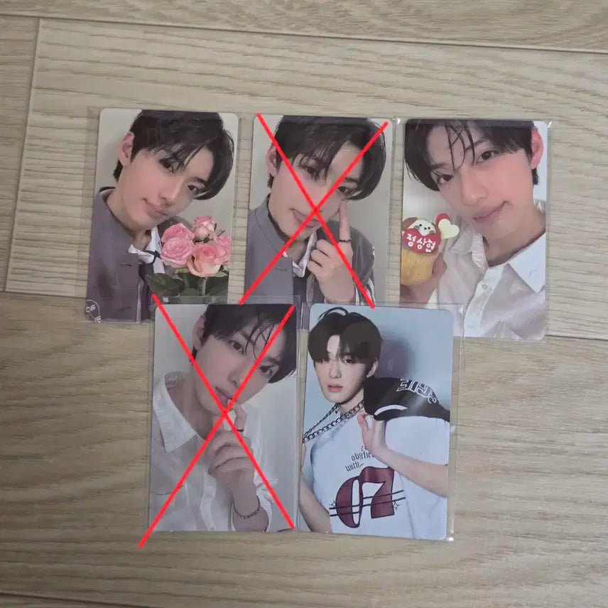 보플 보이즈플래닛 전시회 정상현 2주차 5 7 9번 포카 일괄 양도 판매