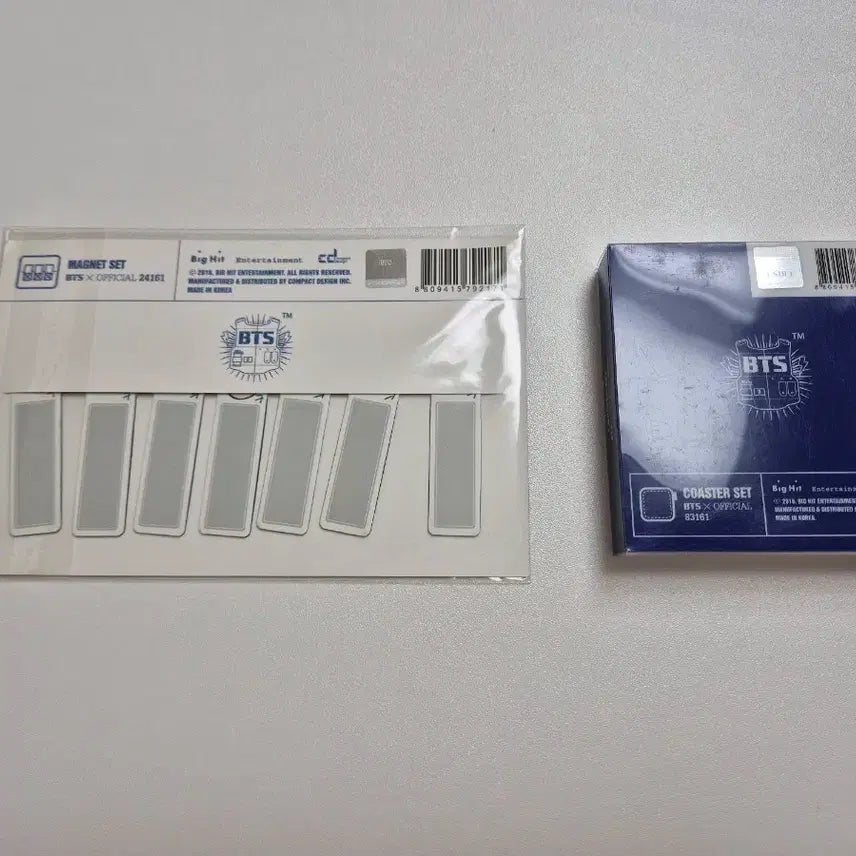 방탄 머스터 3기 2106 굿즈 (마그넷, 컵코스터)