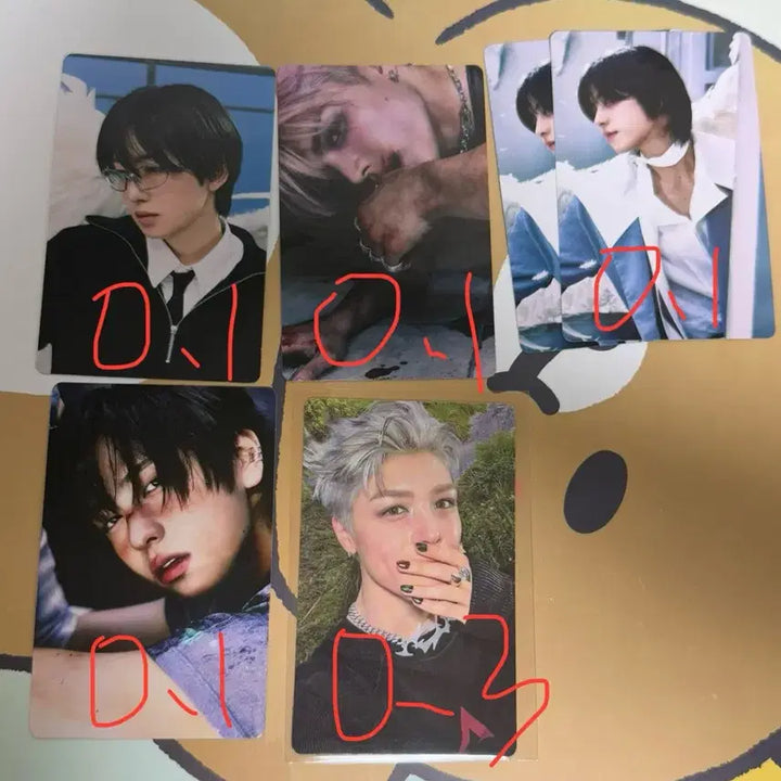 앤팀 &team andteam 미개봉 앨범 포카