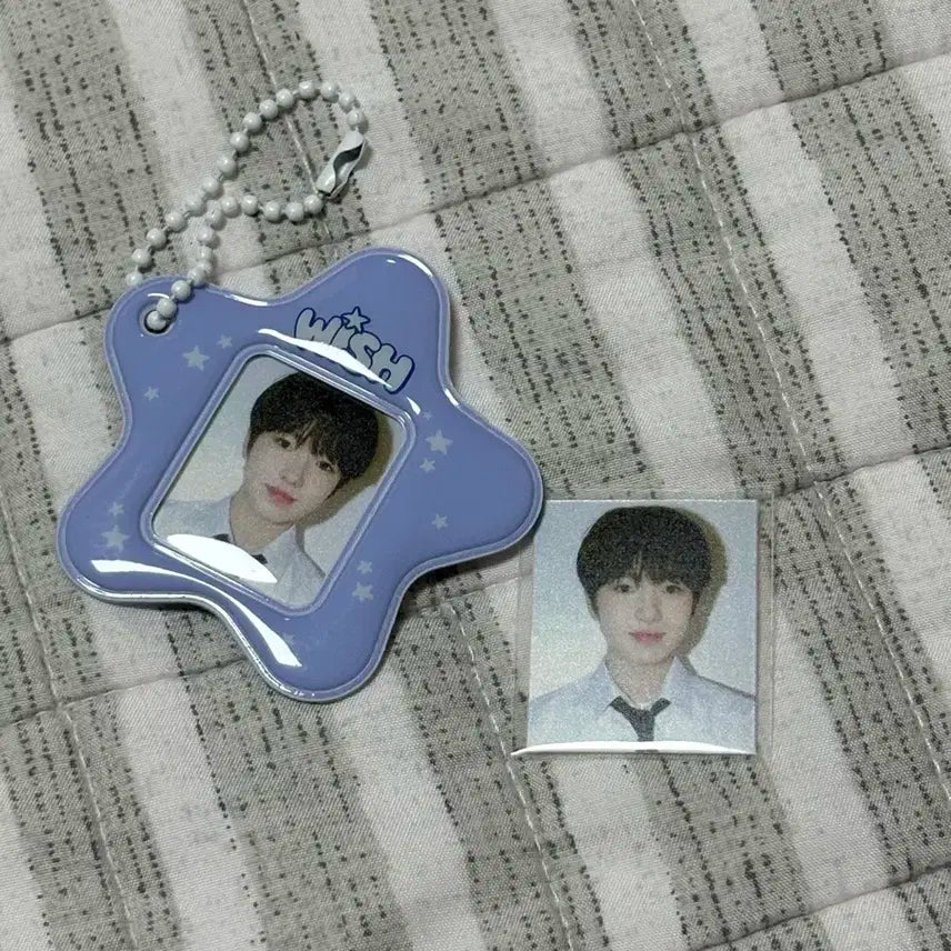 엔시티위시 사쿠야 스쿨오브위시 증명사진 키링