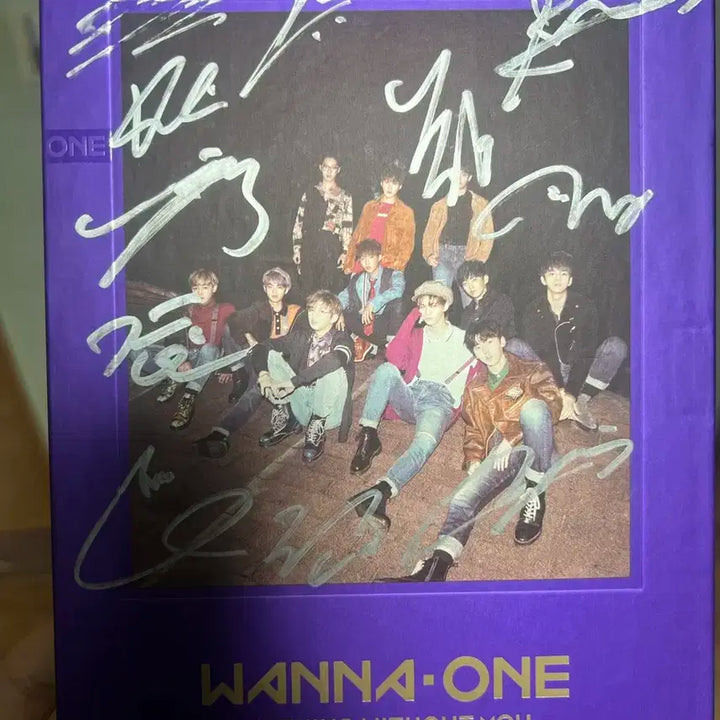 워너원 싸인 엘범 비매