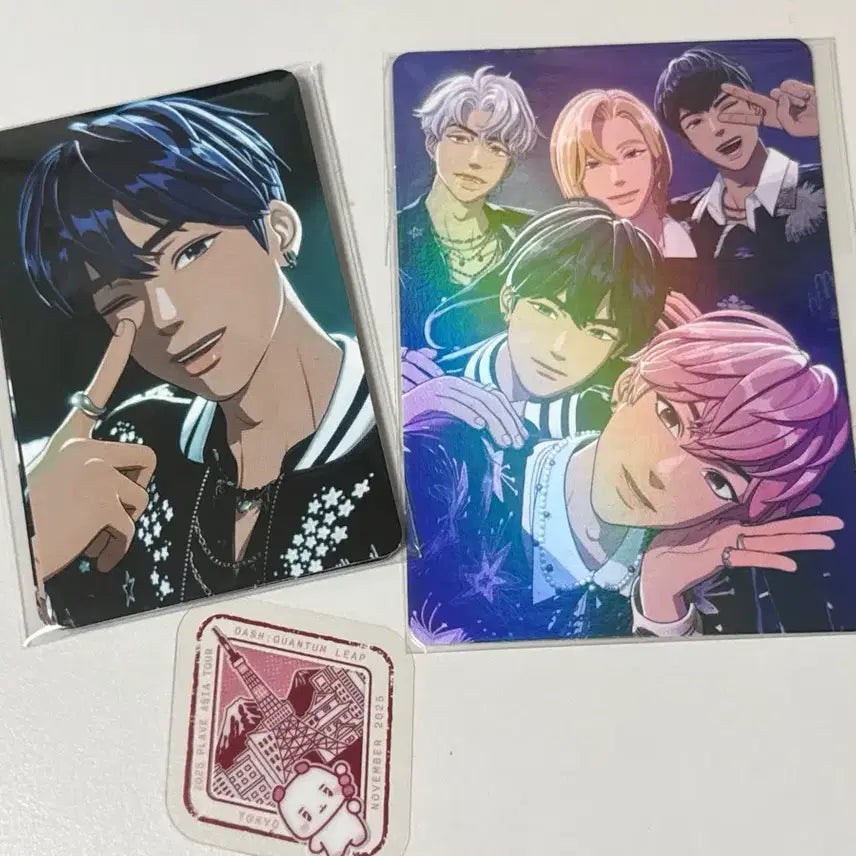 플레이브 일본 콘서트 포카 / 빅포카 개인포카 스티커