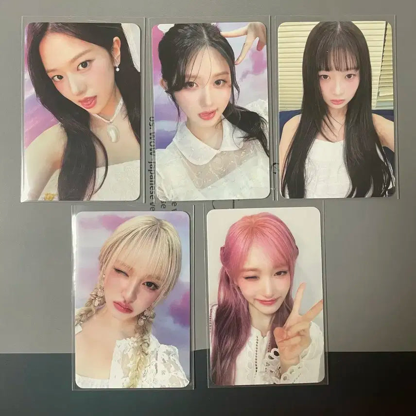 아이브 콘서트 3일차 다이브존 포카 일괄