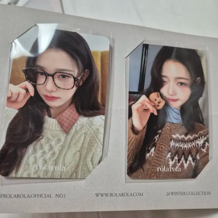 장원영 로라로라 포카 24 winter