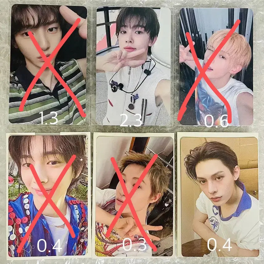 코르티스 cortis 뮤직코리아 럭키드로우 앨범 포카 일괄