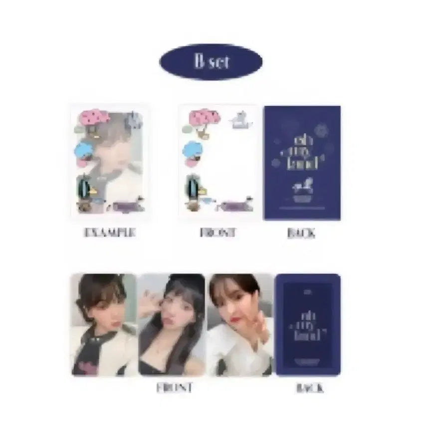 오마이걸 포토카드 L 홀더 세트 B - 미개봉