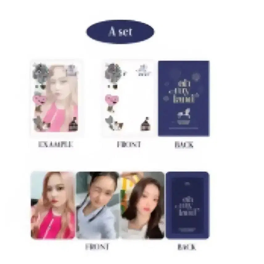 오마이걸 포토카드 L 홀더 세트 A- 미개봉