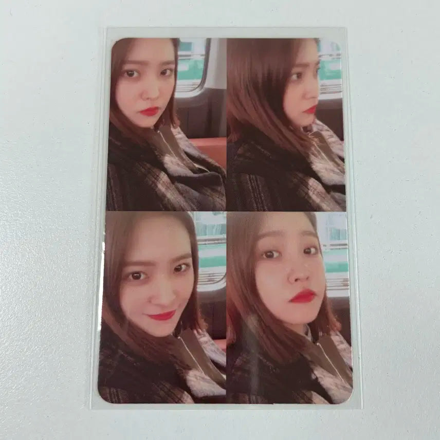 레드벨벳 예리 펄펙트벨벳 피카부 포카 포토카드
