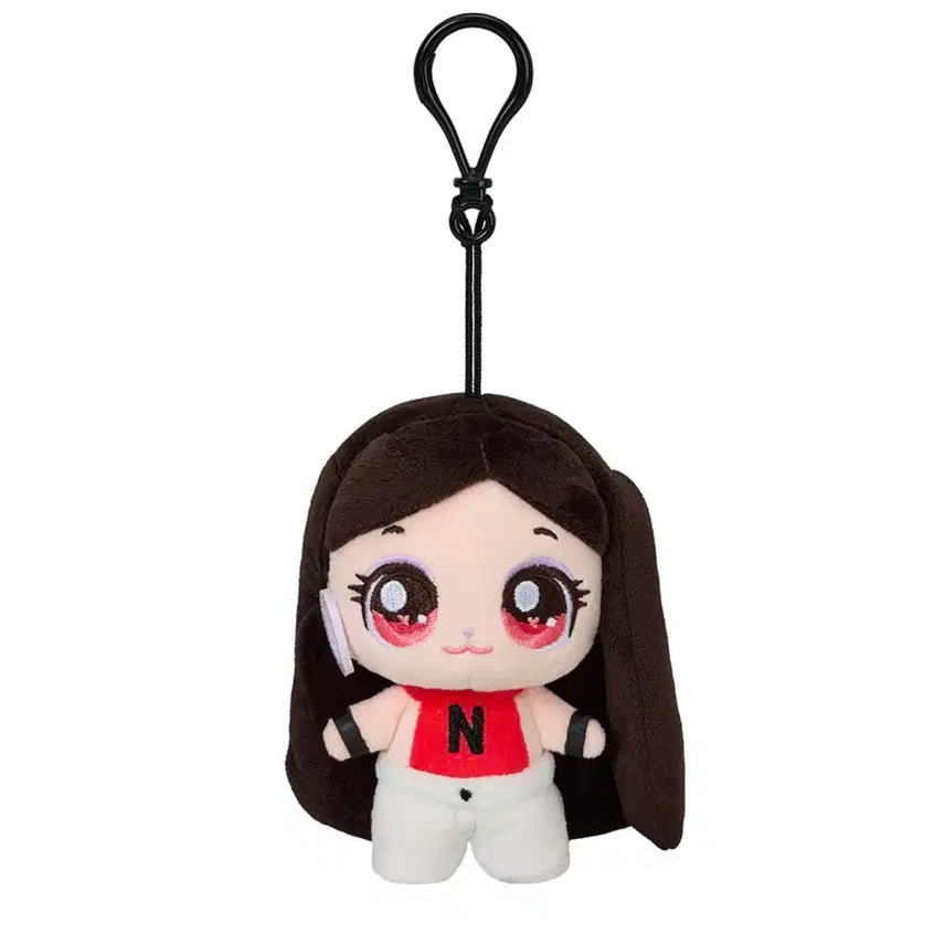 티니핑X에스파 서프라이즈 플러시 키링 닝닝 더티워크 버전