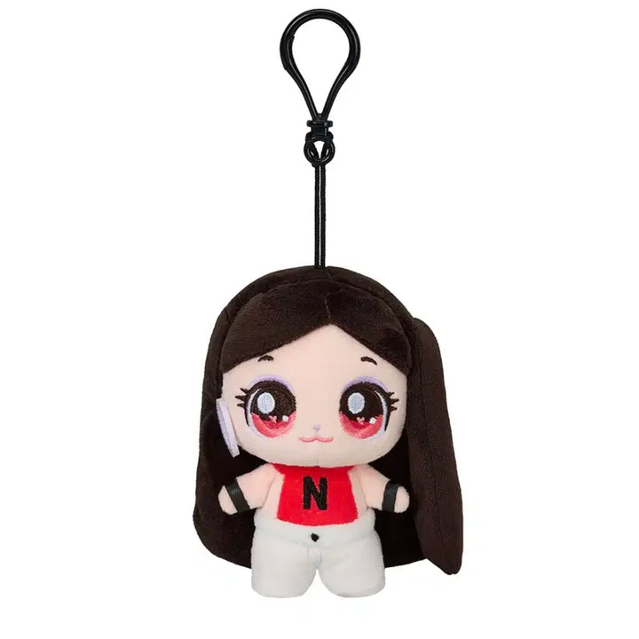 티니핑X에스파 서프라이즈 플러시 키링 닝닝 더티워크 버전