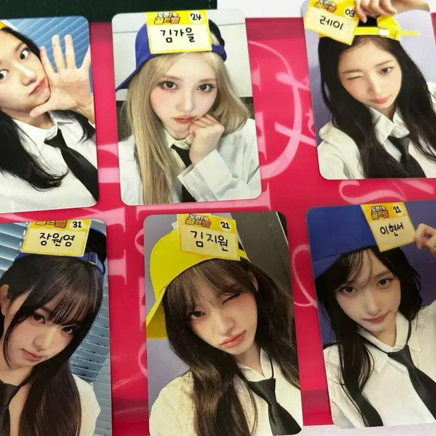 아이브 secret 시크릿 애플뮤직 도전 골든벨 포토카드 세트