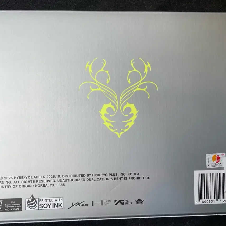 [미개봉] 앤팀 미니1집 비매 싸인 앨범