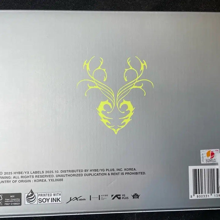 [미개봉] 앤팀 미니1집 비매 싸인 앨범