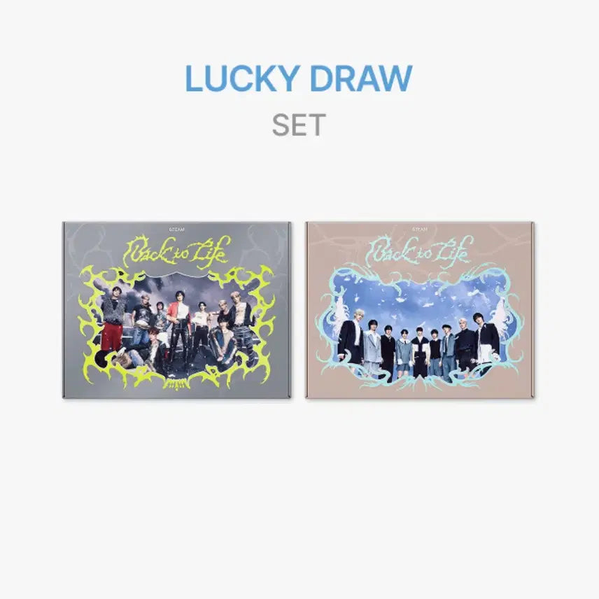 럭드포함 미개봉) 앤팀 백투라 Back to Life 앨범 세트 양도