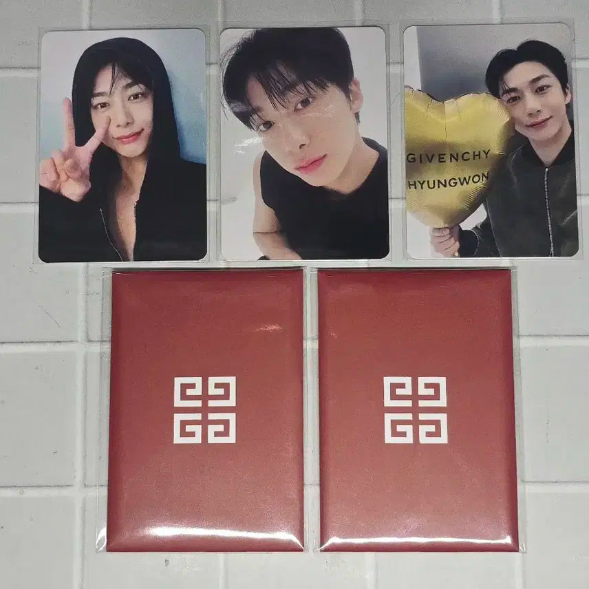 일괄] 몬스타엑스 형원 지방시 포토카드 세트 MONSTAX