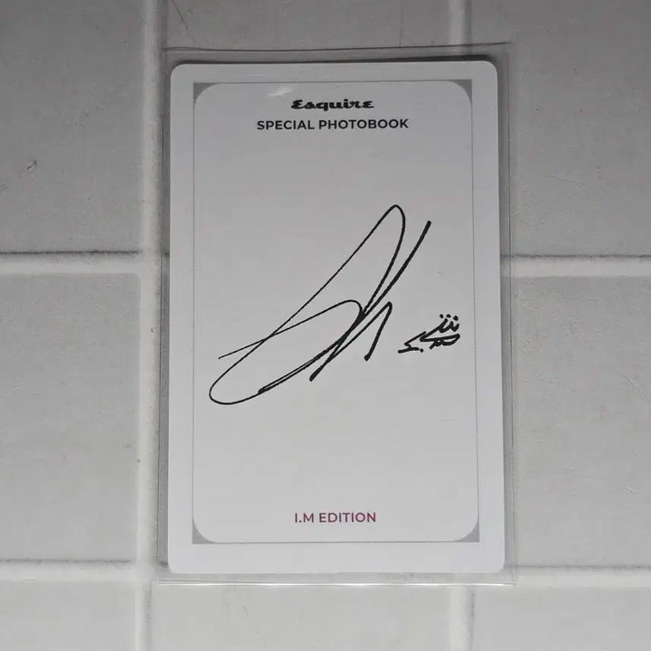 몬스타엑스 아이엠 에스콰이어 포토카드 MONSTAX I.M PC