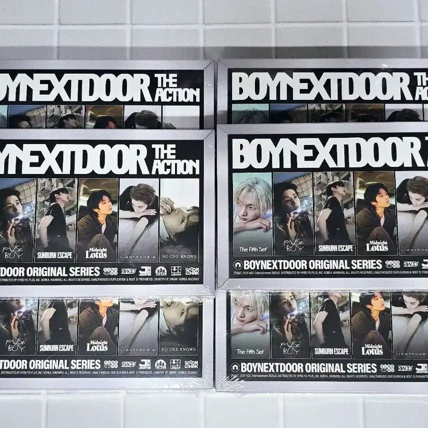 보이넥스트도어 보넥도 앨범 더액션 frame version 새상품 세트