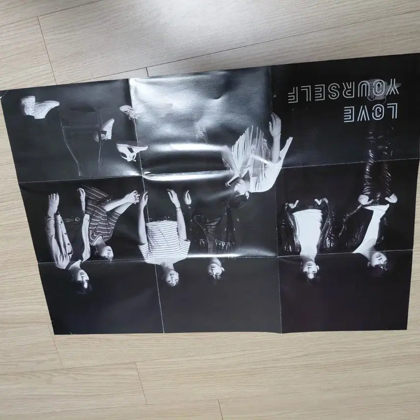 방탄소년단 LOVE YOURSELF 앨범 + 포스터 + 포카 cd 2종