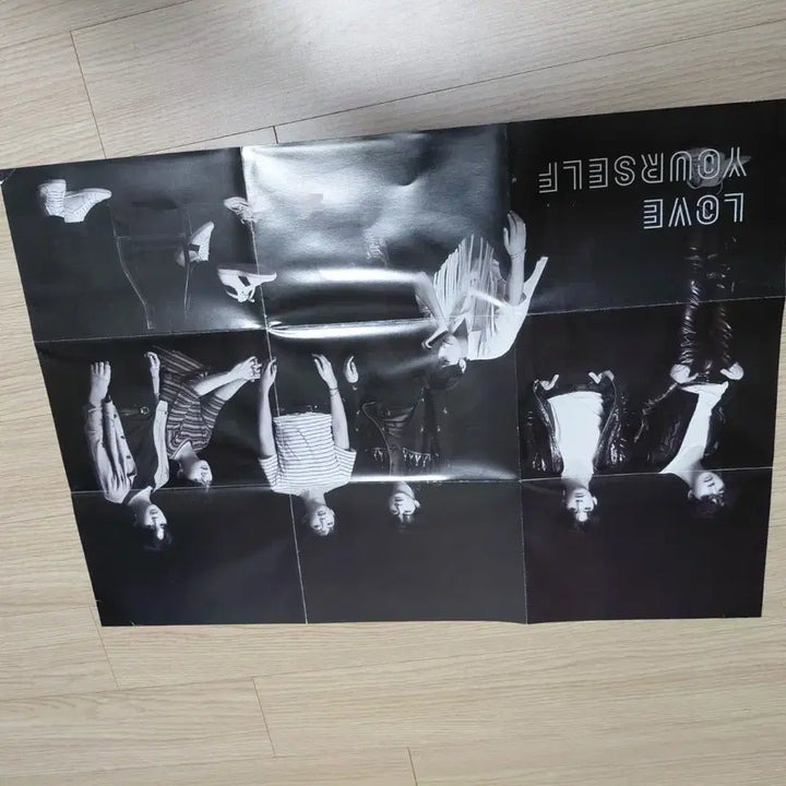 방탄소년단 LOVE YOURSELF 앨범 + 포스터 + 포카 cd 2종