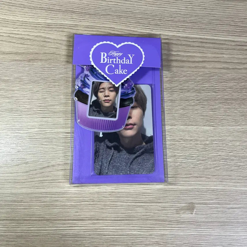 NCT 엔시티 쟈니 생일 벌스데이 미니케이크 홀더 미개봉 새상품