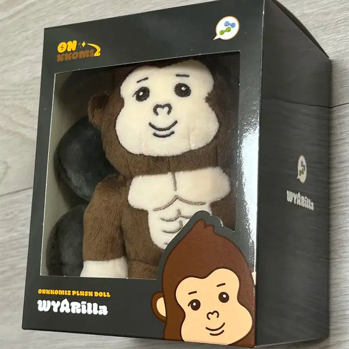 온앤오프 와이엇 캐릭터 온꼬미즈 와릴라 15cm 인형