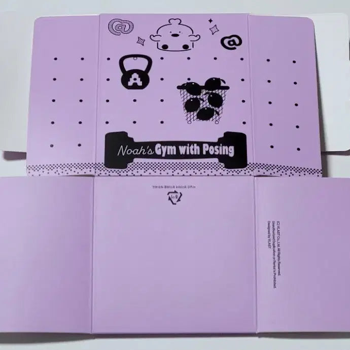 플레이브 십카페 노아 생일 케이크 박스 노아의 헬스장