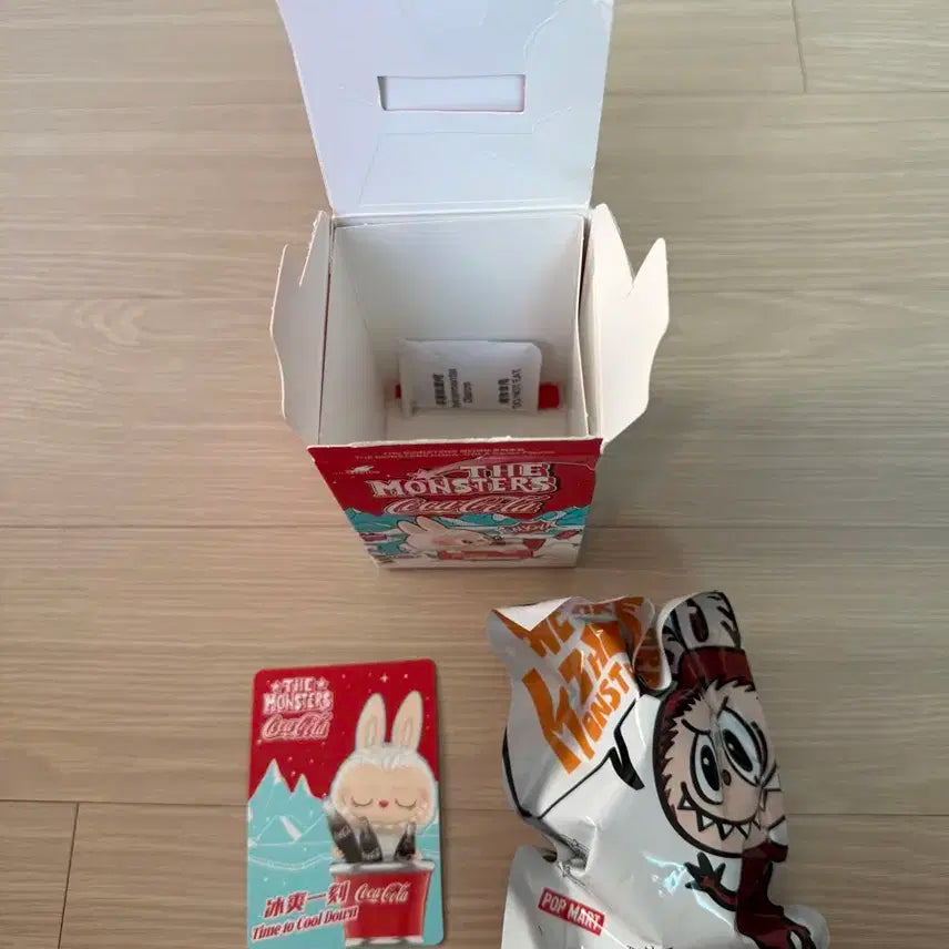 라부부 코카콜라 피규어(박스오픈