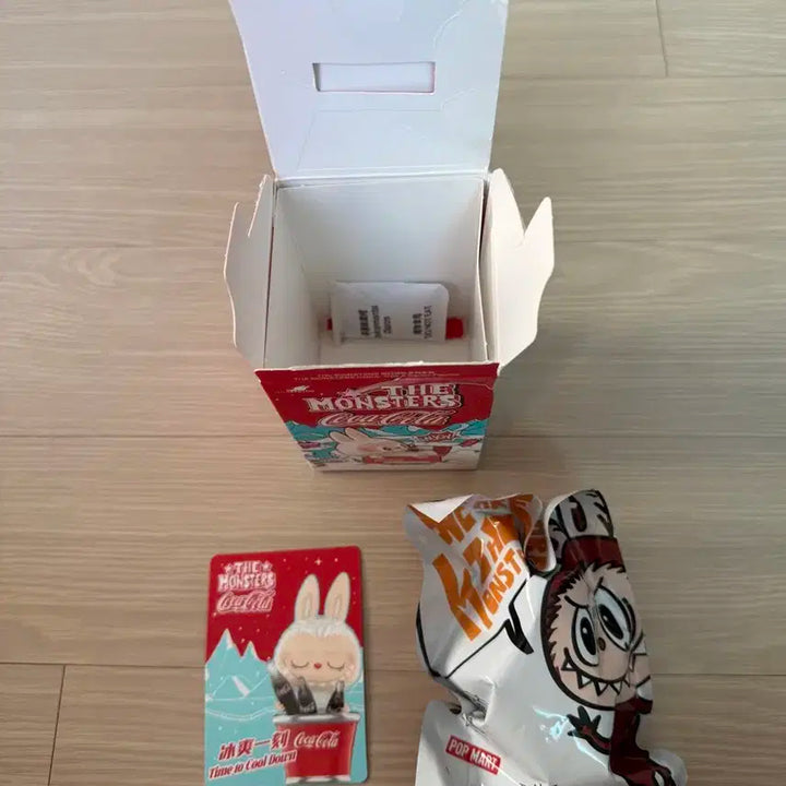 라부부 코카콜라 피규어(박스오픈