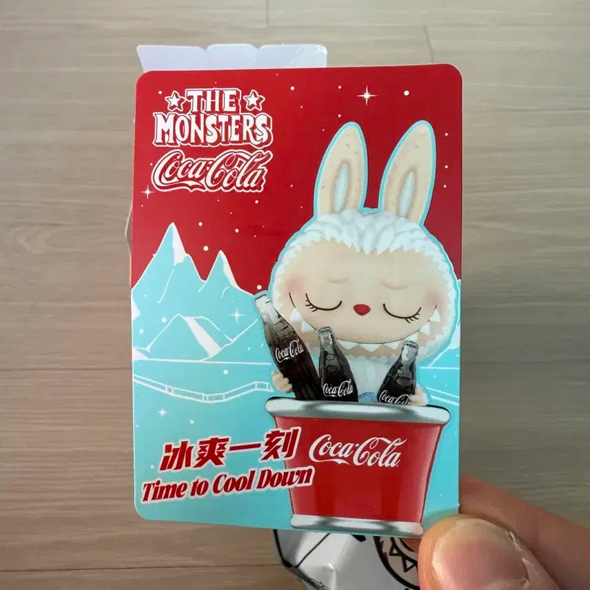 라부부 코카콜라 피규어(박스오픈