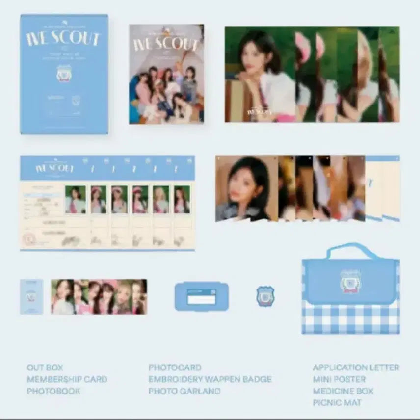 포카 포함) 아이브 IVE SCOUT 3기 키트 양도