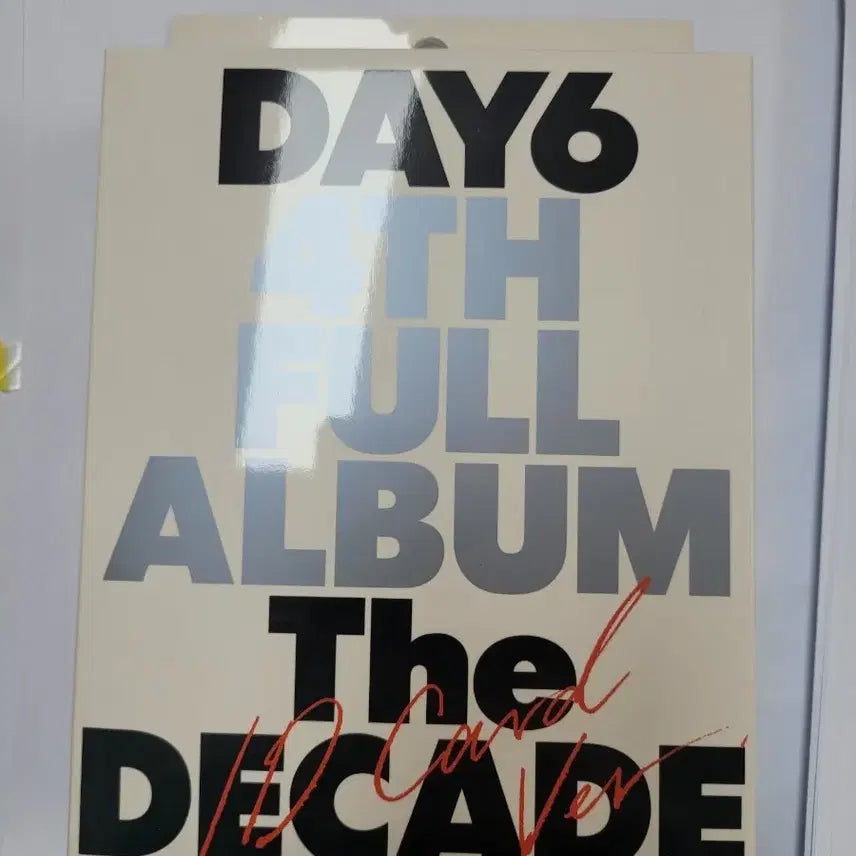 데이식스 day6 the decade ID ver. 아이디반 원필 포카