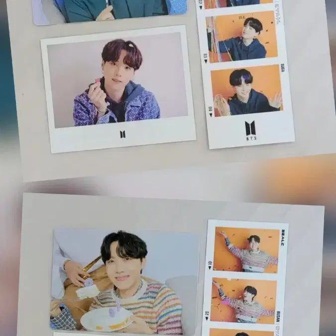 배송비무료)방탄 윤기+호석 옛투컴(미니포카+인스턴트포토+4컷포토)