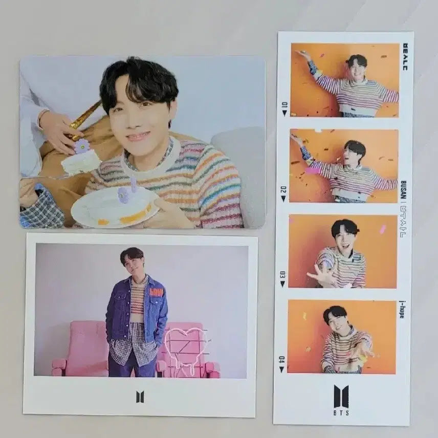 배송비무료)방탄 윤기+호석 옛투컴(미니포카+인스턴트포토+4컷포토)