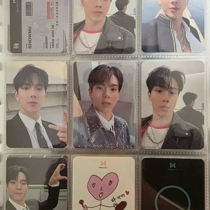 몬스타엑스 셔누 포카 일괄