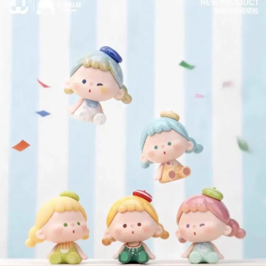 VUUYOO 2세대 정품 미니 피규어 랜덤 1봉(5개입)