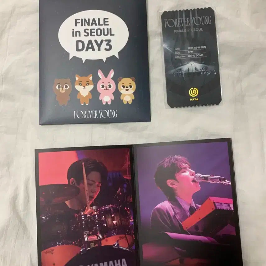 데이식스 포에버영 인 서울 막콘 입장키트