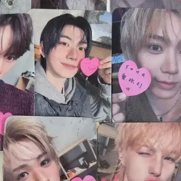 아홉 AHOF 미니팬미팅 공방 포카 세트 일괄 양도