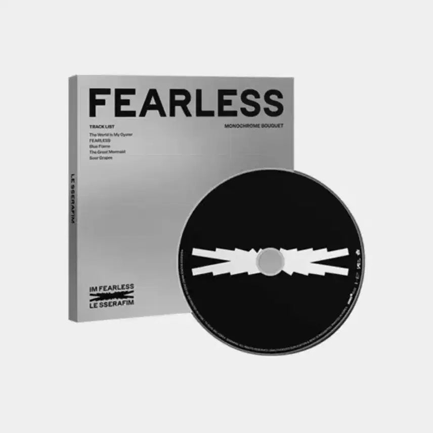 르세라핌 fearless 앨범
