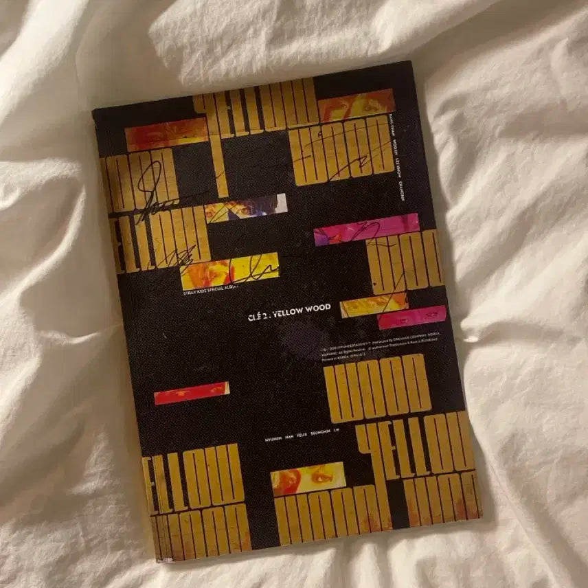 스트레이키즈 옐로우 우드 부작용 믹스테이프 친필 싸인앨범